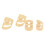 4Pcs Gitarre Finger Pick Fingertip Protector 8