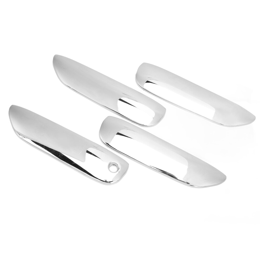 4-Teilige AuãEntã¼Rgriffabdeckung, Abs, Chrom, 8223848548783