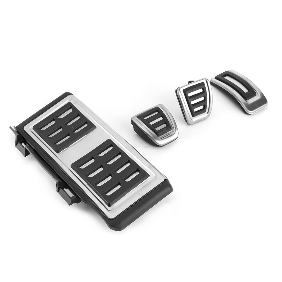 4 Stã¼Ck Edelstahl-Gaspedal, Rutschfeste 8223848544716