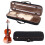 Violinenbox in 4/4-Größe mit Hygrometer, 12