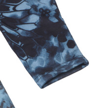 Herren Langarm T-Shirt Camouflage Rollkragen