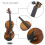 Universal Violin Fiddle String Saiten Komplettsatz 9