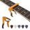 1 Stück Gitarren-Capodaster, 5 Stück 12