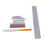 Gitarren-Messlehren-Set, Hals-Kerblineal, 7
