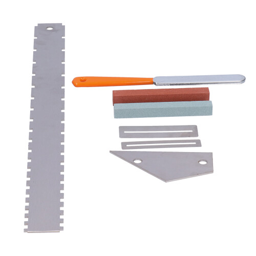 Gitarren-Messlehren-Set, Hals-Kerblineal, 1