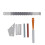 Gitarren-Messlehren-Set, Hals-Kerblineal, 6