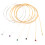 6Pcs Gitarre String Stahl Core Phosphor Bronze 4