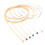 6Pcs Gitarre String Stahl Core Phosphor Bronze 2