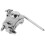 Tom Drum Rack Halterung Silber 7