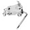 Tom Drum Rack Halterung Silber 3
