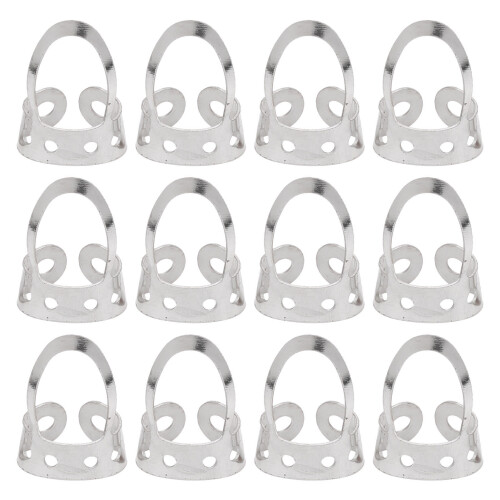12Pcs Finger Picks Einstellbare Edelstahl Banjo 1
