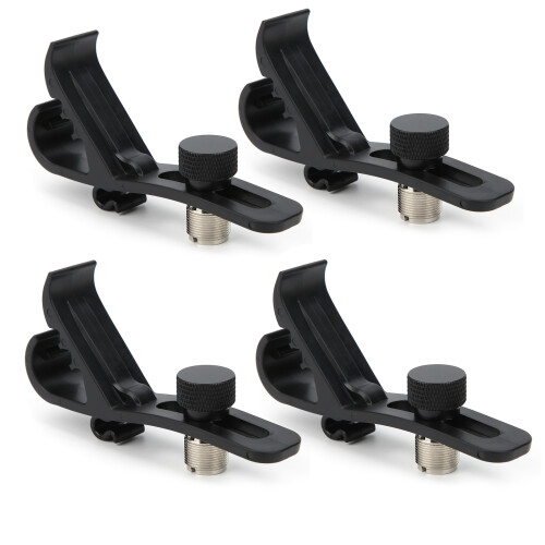 4Pcs Trommel Mikrofon Clip Stoßfest Sicherung 2