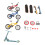 Mini Finger Skateboards Spielzeug Set Finger 4