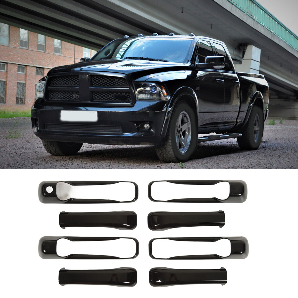 8-Teilige Auto-AuãEntã¼Rgriffabdeckungen, Glã¤Nzend 8223848552339