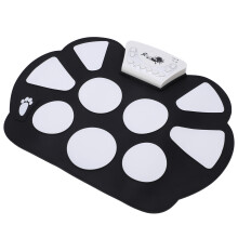 Roll-Up-Drum-Kit mit 9 Pads, tragbares