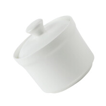 Ceramic Casserole Pot with Lid Earthen Pot Stove Stew Pots Cooker Butter Ramen Noodles Soup Holder Soup Bowl Kitchen Supply for Home Soup Pot White