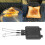 Sandwichmaker, faltbar, tragbar, 12