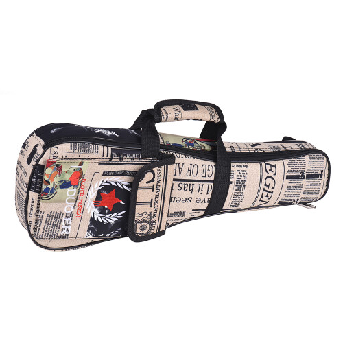 24 ''Ukelele Tasche Fall Papier Muster Oxford 1