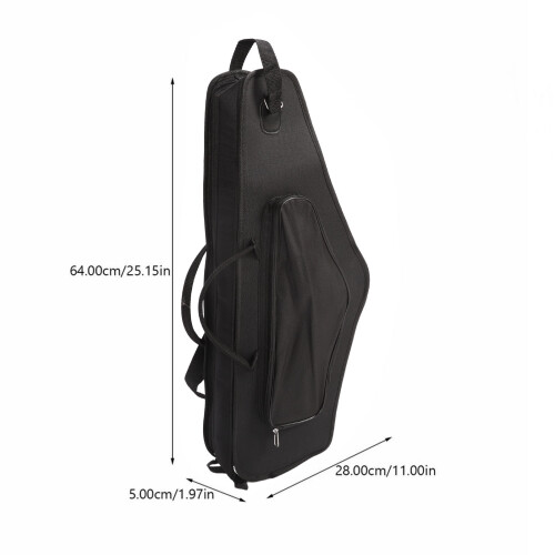 Saxophontasche, doppelte Schulterpolsterung,