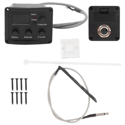 Ukulele Pickup EQ Farbtuner mit LED-Anzeige 2