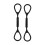 2PCS Trompete Rutsche Stopper Silikon Elastische 8