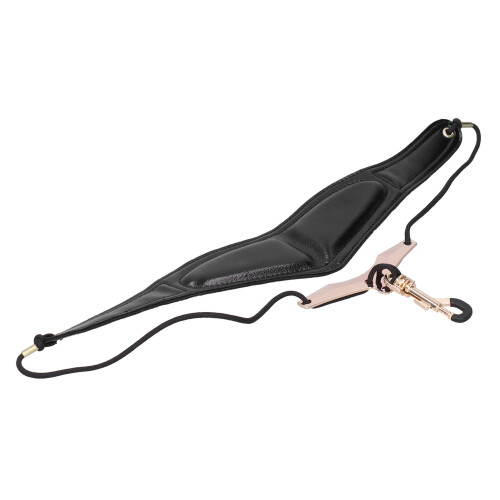 Saxophon Neck Strap Sax PU Leder Sax Schulter 2