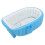 Aufblasbare Babybadewanne mit Luftpumpe, 7