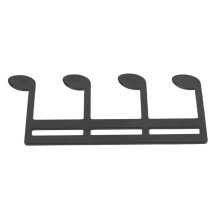 Notenklammer, Metall, Notenmuster, zarte