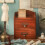Wooden Sewing Box Vintage Basic Home Sewing Kit for Adults, Blue 1