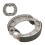 Halbmetallische Bremsbacken hinten, gute 10