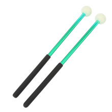 2 Stück Paukenschlägel, weicher Wollfilzkopf,