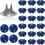22 Blue Cricket Replacement Spikes with Spanner 1