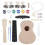 Ukulele Kit 21in DIY Linde Leichte Malerei 3