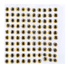 100PCS Angelköder Augen Tropfenförmige Gefälschte
