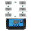Ελεγκτής PWM Αυτόματος ηλιακός ελεγκτής 12V24V Ελεγκτής ηλιακής φόρτισης με οθόνη LCD 8