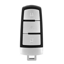 Guscio di copertura per chiave auto 4 Volkswagen Passat CC B6 B7 Magotan, telecomando di ricambio resistente a 3 pulsanti con sensazione al tatto