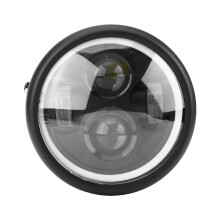 Uasghrádú ar Cheannlampa Gluaisrothair, Ceannlampa Modhanna Soilsithe Inchoigeartaithe Marthanacha, Spotsolas LED 6.5 Orlach 4Bobber Chopper