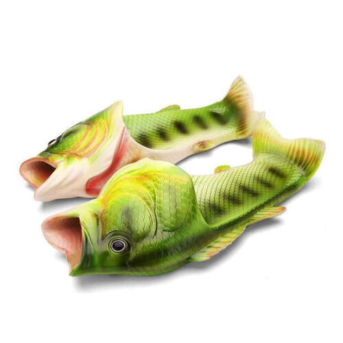 Παντόφλες Fish Flop, Εύκολα στο Πλύσιμο Αντιολισθητικά Σανδάλια, Αντικραδασμικά Unisex