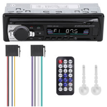 Autoradio met spraakbediening, dubbele Bluetooth-verbinding, handsfree bellen, meerdere afspeelmodi, ondersteuning voor USB- en TF-kaarten en