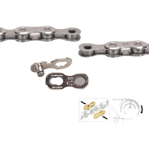 12Speed Bicycle Chain with Quick Link for MTB (M810012116L) 2