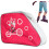 Ice Skate Bag  Adjustable Roller Skate Backpack with Shoulder Strap, Red 5