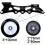 Inline Skates Adjustable 3x100mm or 4x76/80mm Wheels High Ankle Professional Ref: 3256 3