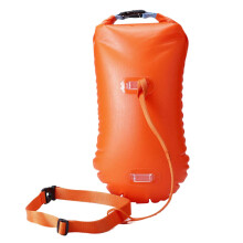 Swimming Buoy for Outdoor Bag for Adults Orange Safe Swimming with Visibility