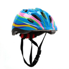 Radkreishelme breathable cycling helmet for toddlers, mountain biking, skating rainbow blue