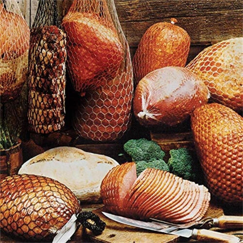 Cotton Mesh for Meat  Elastic Sock for Ham, String Net Roll for Smoked Meats 1