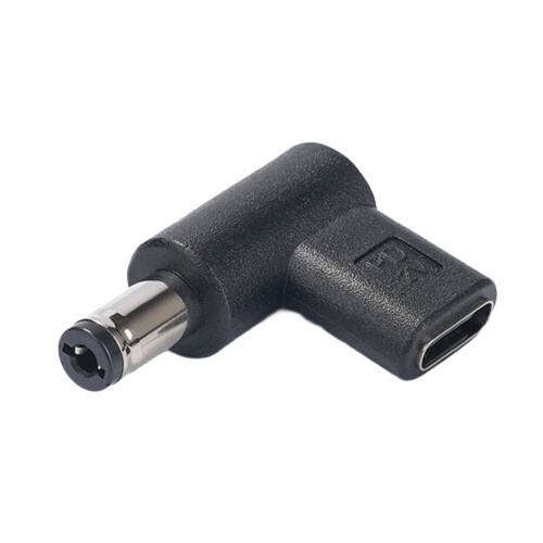 Draagbare USB Type C naar DC5521/DC5525 Converter-5,5x2,1 mm 12V