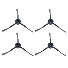 4-pack plastic zijborstel stofzuiger reserveonderdelen