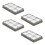 4PCS Vacuum Cleaner Replacement Filters High Density Mesh 1