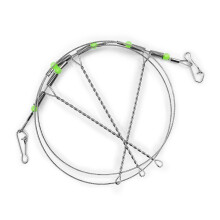 Steel Wire Leader, Fishing Leader, Swivels, Snap Connection, Bead Line, Fishing Leader with Swivels, Wire Tracks, Saltwater Fishing Leader