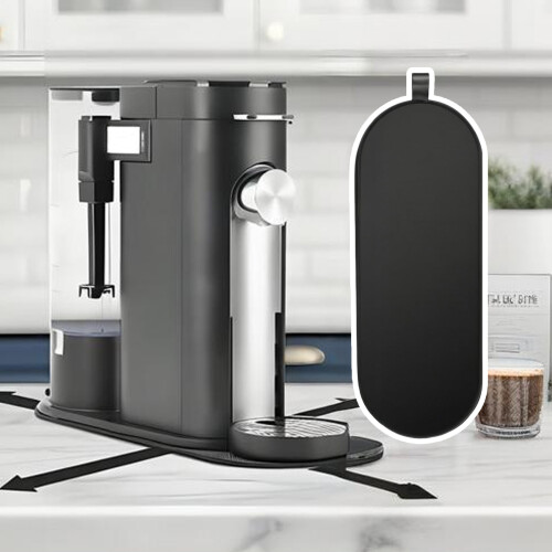 Coffee Brewer Sliding Mat with Hanging Strap Single Serve Coffee 1